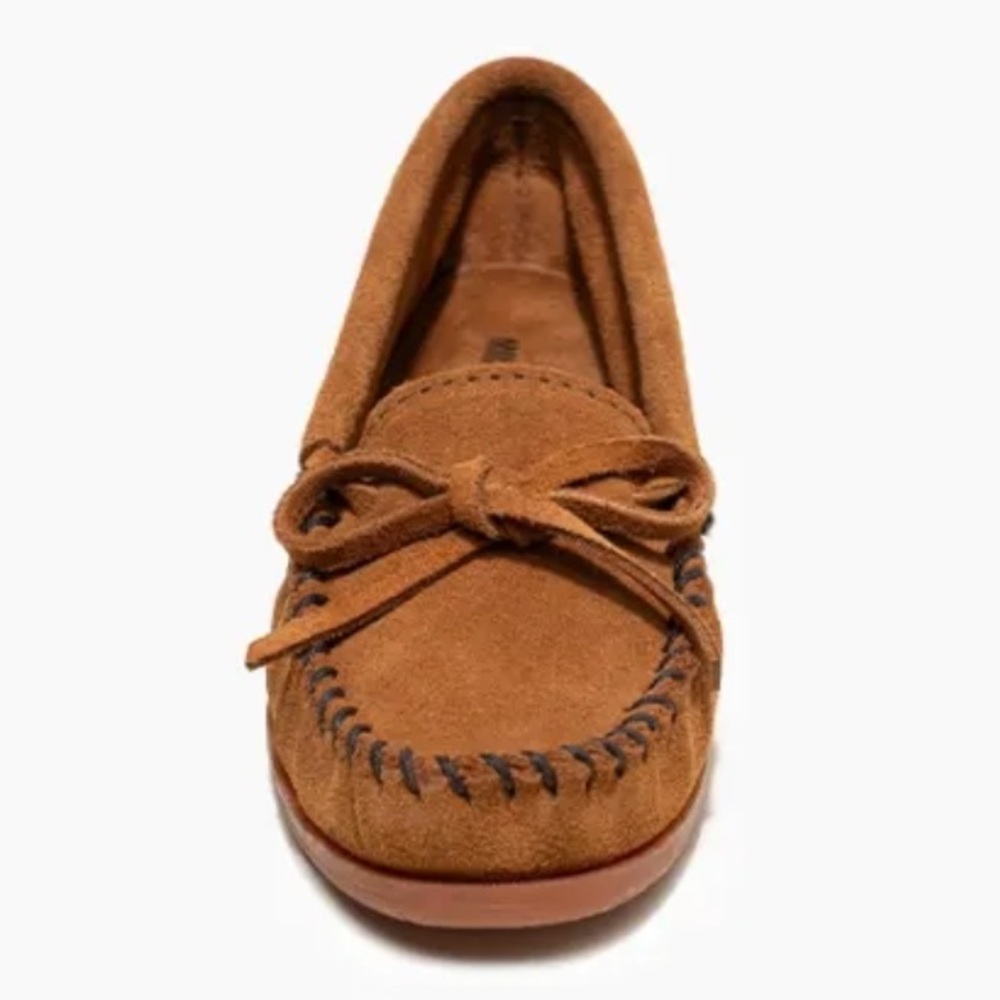 Minnetonka women’s Tie Slip On 8.5 - Picture 3 of 6